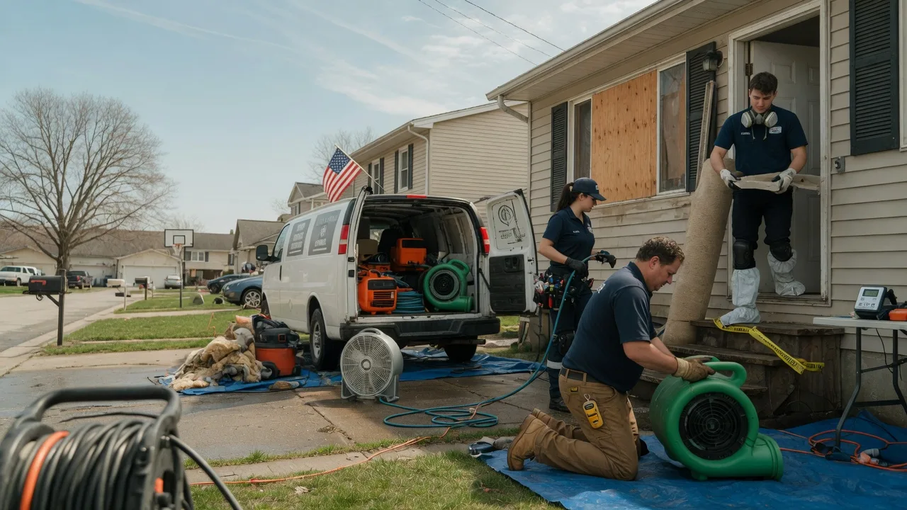 Water Damage Restoration in South West City, MO near me
